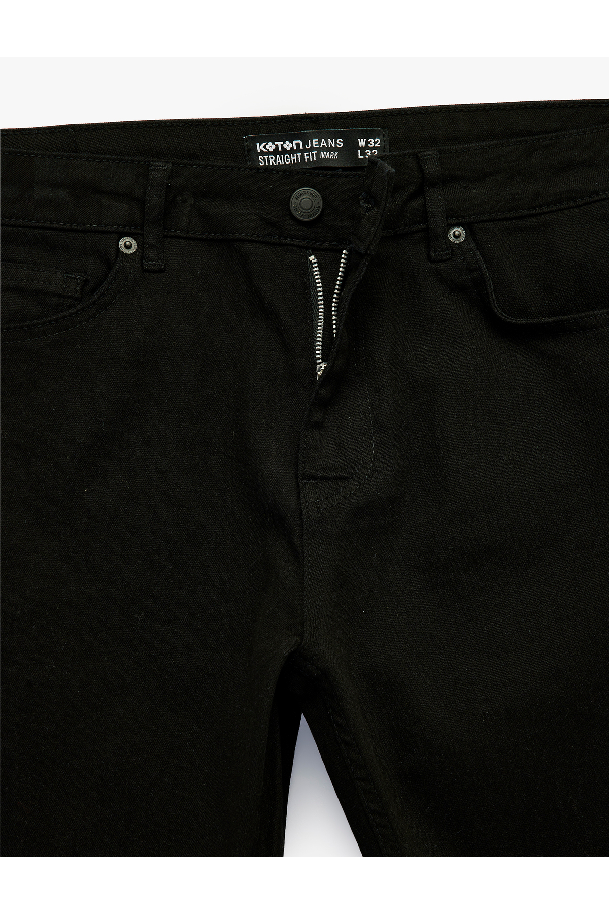 Koton  Normal Bel Pamuklu Straight Fit Jean Pantolon - Mark Jean - Görsel 5