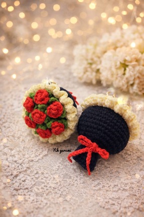 NK GURUMİ Amigurumi Örgü Buket