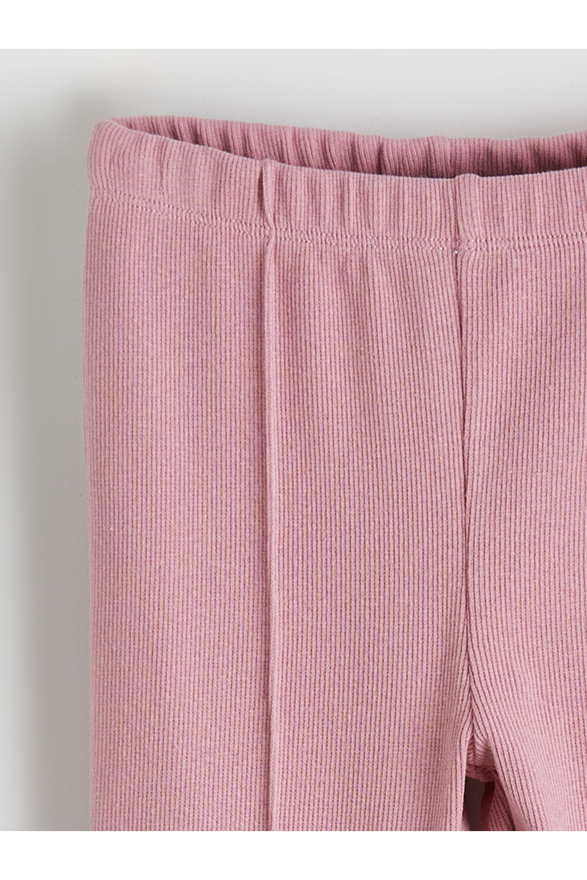 LC Waikiki Esse Collection Lila Fitilli İspanyol Paça Kız Çocuk Tayt fotoğrafı 2 (önizleme)