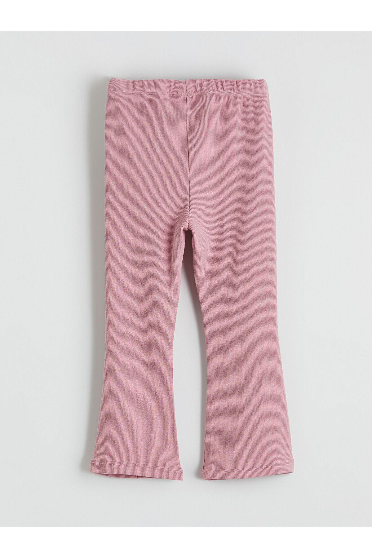 LC Waikiki Esse Collection Lila Fitilli İspanyol Paça Kız Çocuk Tayt fotoğrafı 3 (önizleme)