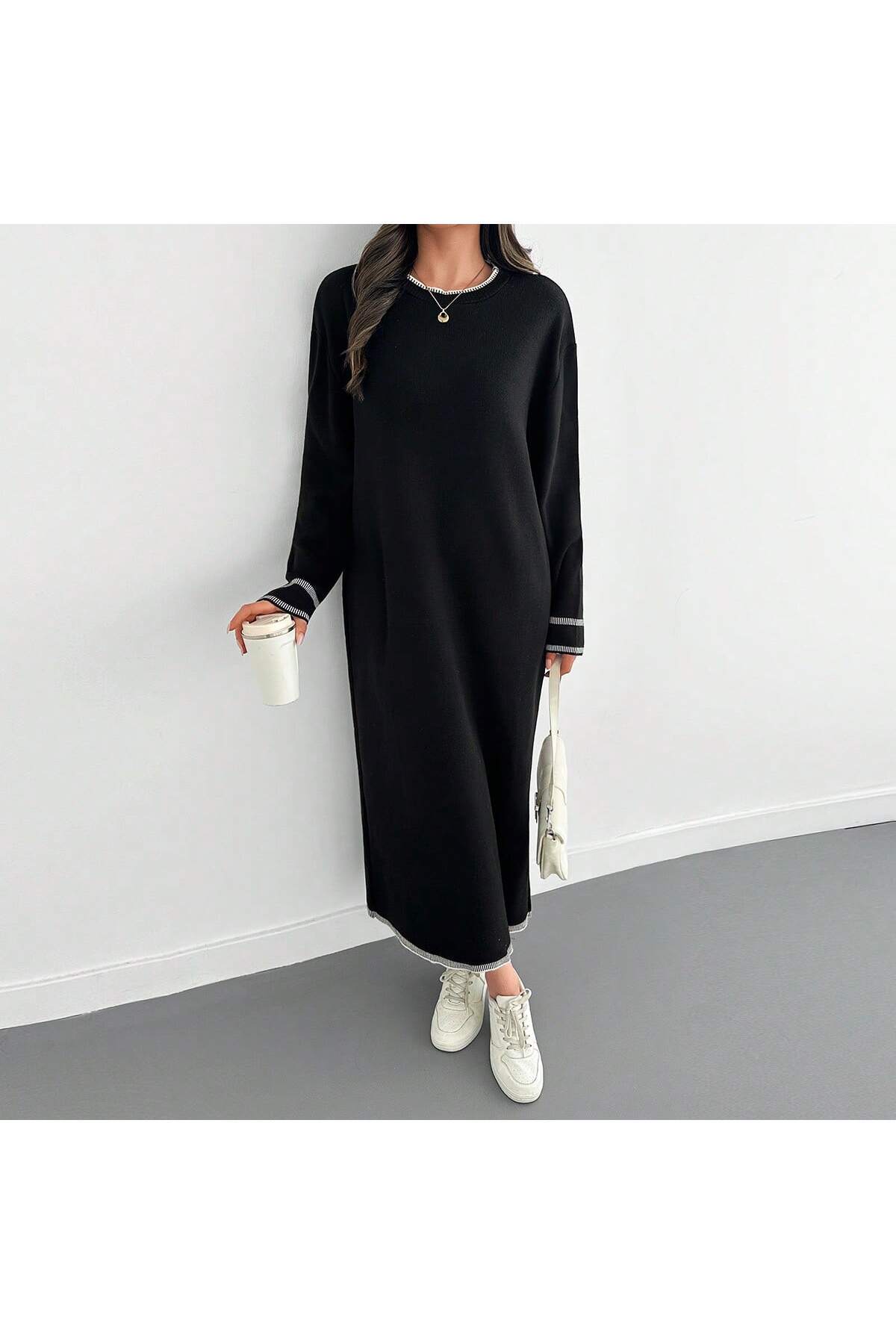 Rossida  Triko elbise - Görsel 2