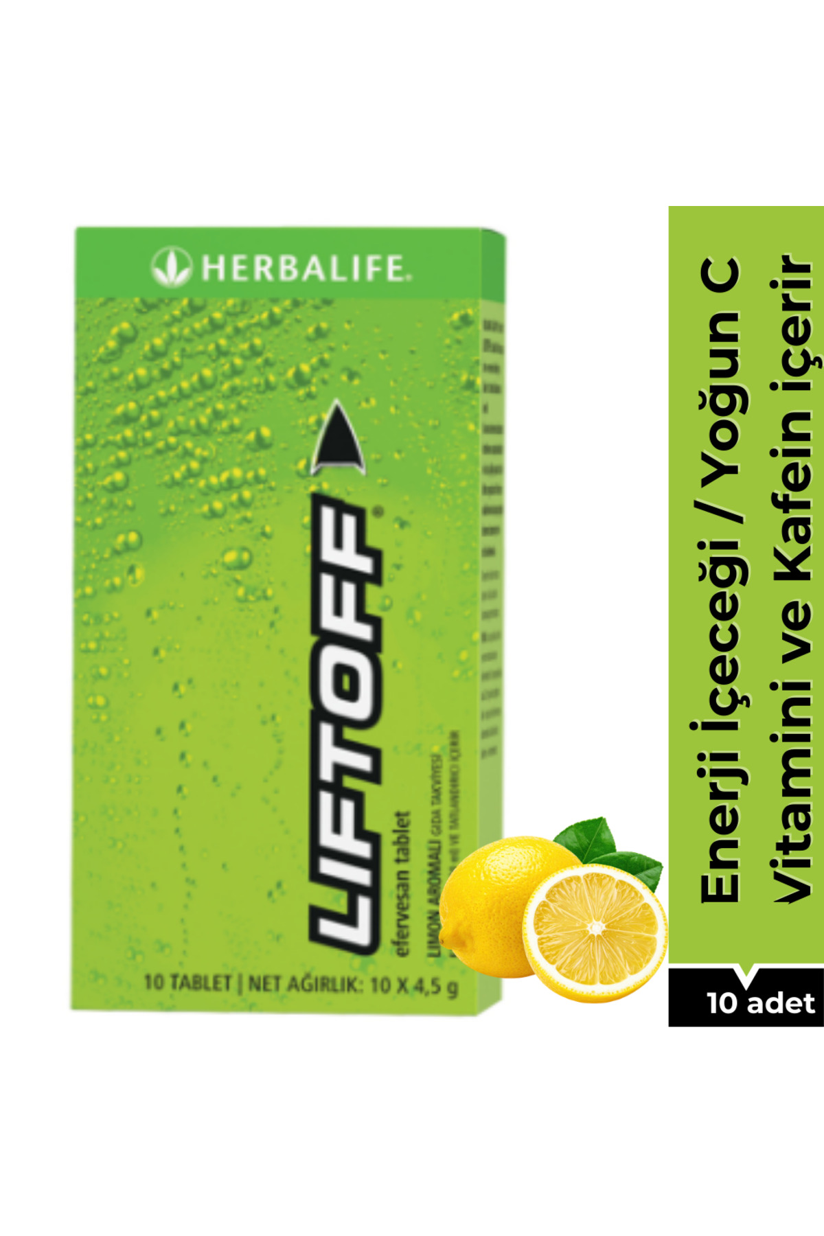 Herbalife LiftOff® Efervesan İçecek Limon Aromalı - Fiyatı, Yorumları
