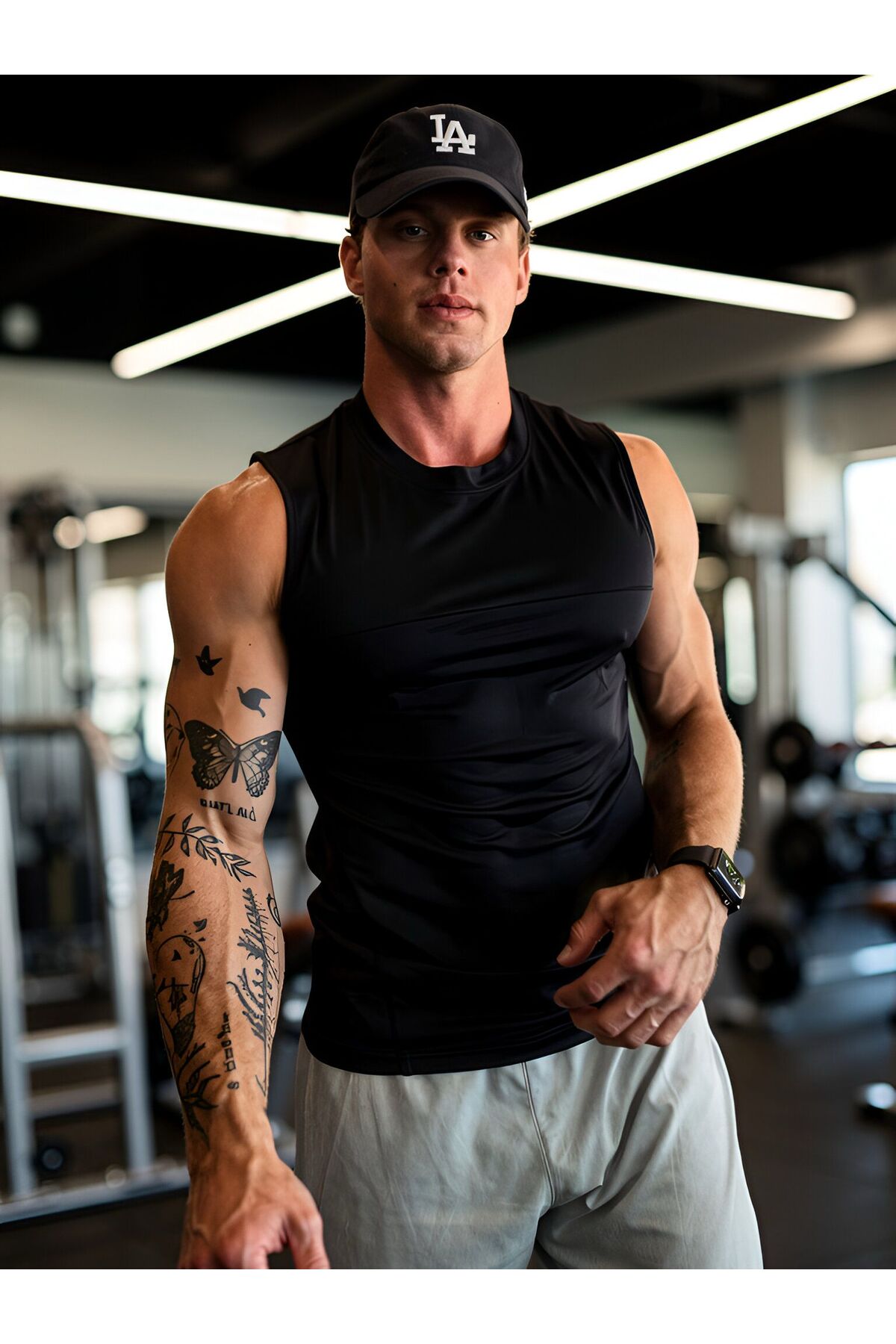 kalawear Erkek 3'LÜ Scuba Fit Gym Fitness Sporcu T-shirt görsel 6
