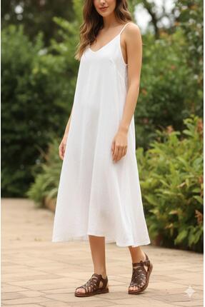 Biocomfort Hakiki Deri Kahverengi Kafesli Kadın Bodrum Sandalet - Günlük Konf...