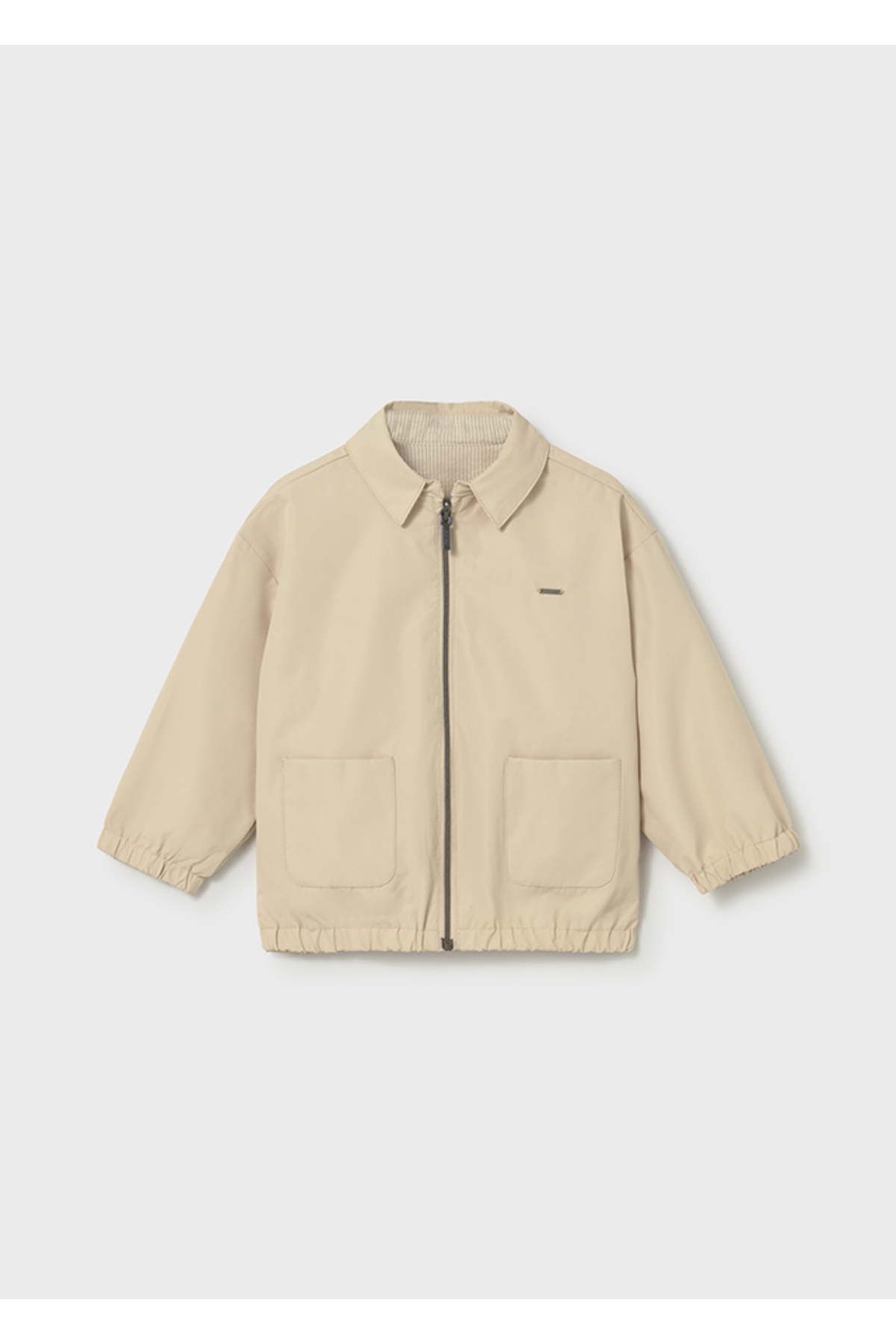 Mayoral Erkek Bebek Çift Taraflı Rüzgarlık Krem 1409 fotoğrafı 3 (önizleme)