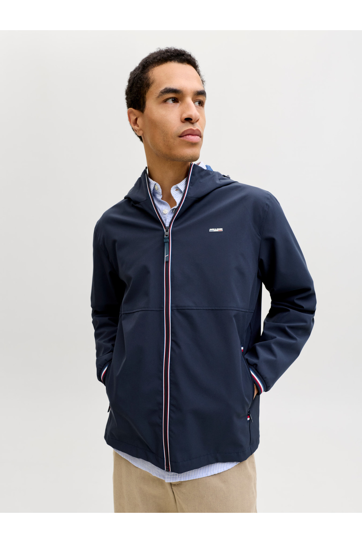 کاپشن مردانه جک اند جونز اورجینال مدل 12291908 Jprblualves رنگ سرمه‌ای جک اند جونز کت Jack & Jones