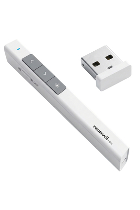 Norwii N26 2.4GHZ USB KABLOSUZ PROFESYONEL SUNUM KUMANDASI (100M LAZER MENZİL)