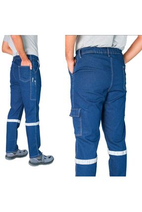 Yukonn Reflektörlü, Likralı Kot Pantolon