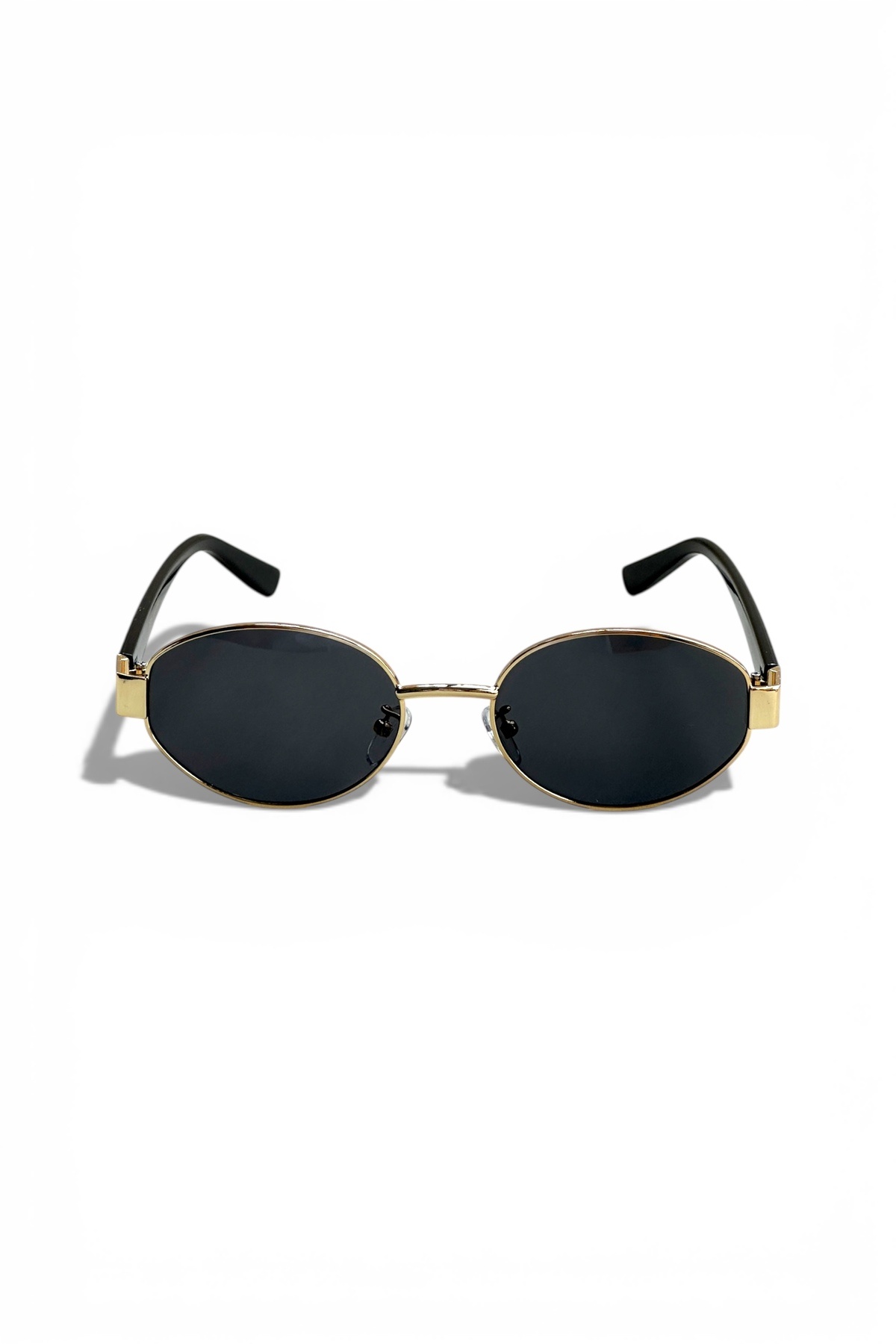 REN EYEWEAR Select Frame MIREVA Metal Oval Kadın Güneş Gözlüğü | Gold Çerçeve UV400 Korumalı görsel 4