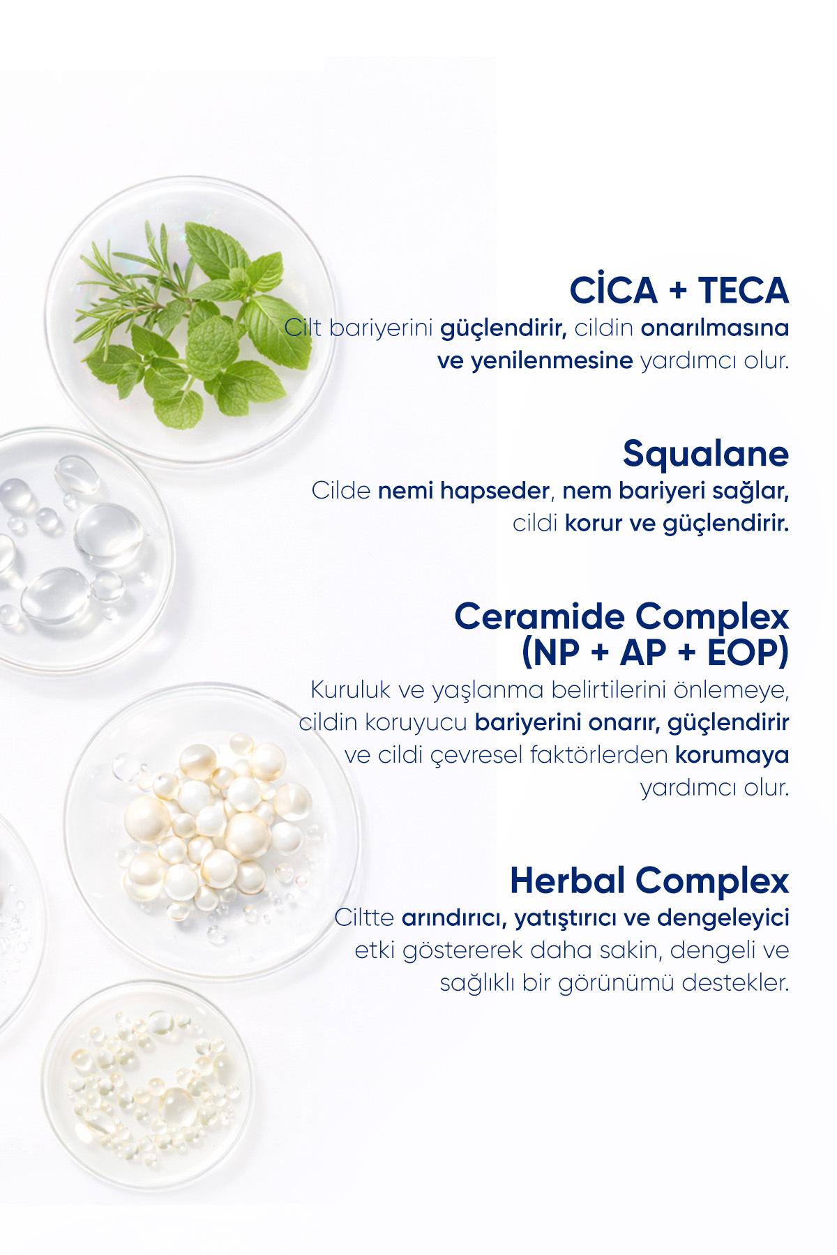 Onarıcı Yoğun Nemlendirici Gece Bakım Kremi Bariyer Güçlendirici Besleyici Tüm Cilt Tipleri 50 ML — 8682644280684 — تصویر 4 از 10