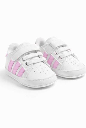 pufien Bebek İlk Adım Ayakkabısı, Esnek ve Rahat Tabanlı, Cırt Cırtlı Kaydırm...