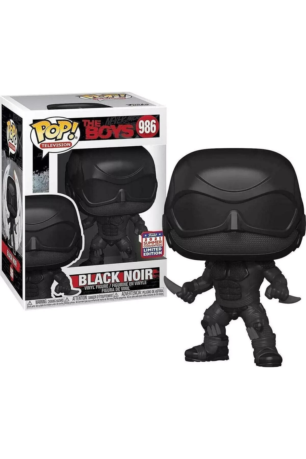 Funko Pop! Vinyl: The Boys Black Noir - Amazon San Diego Comic Con