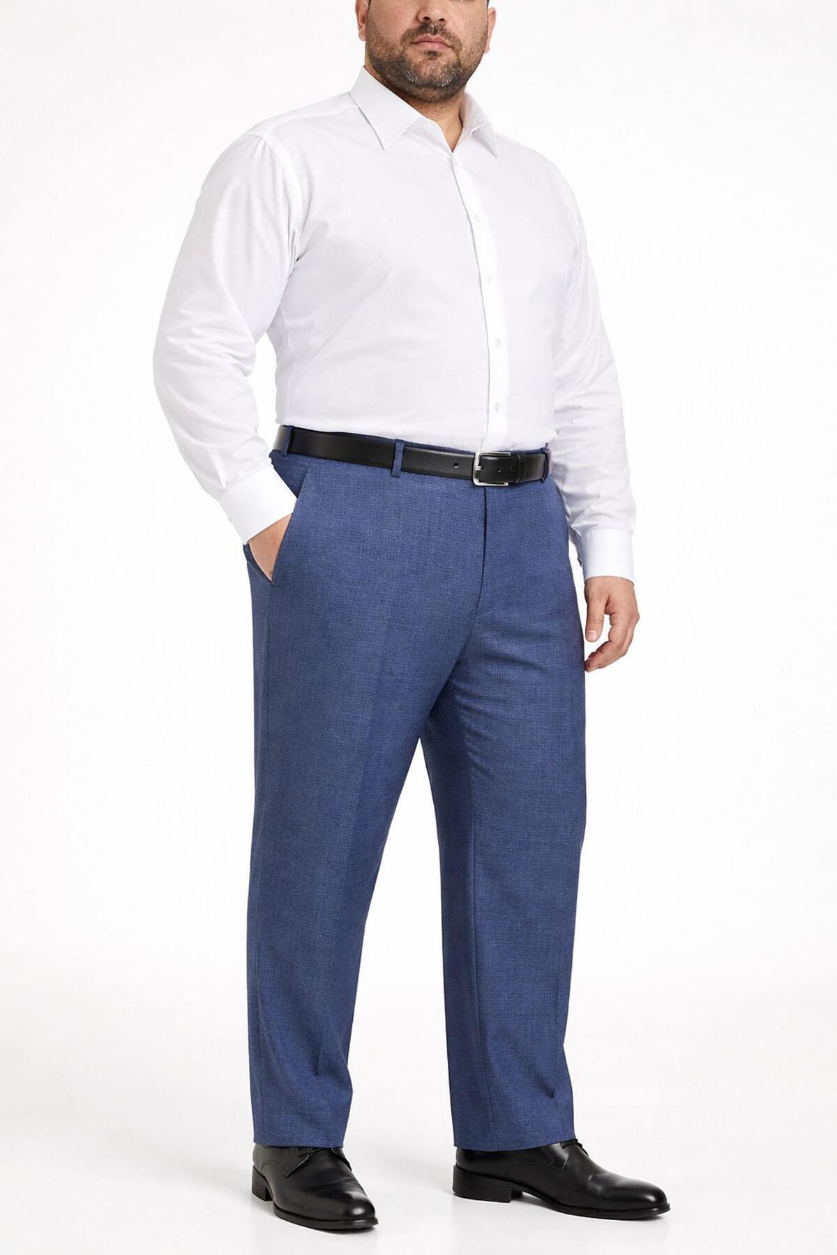 CLASSİCS MEN Caserta Büyük Beden Erkek Kumaş Pantolon - 7561 görsel 2
