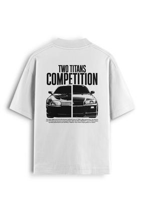 Petrolheads Club Nissan Skyline GT-R R34 X Toyota Supra MK4 - Two Titans Comp...