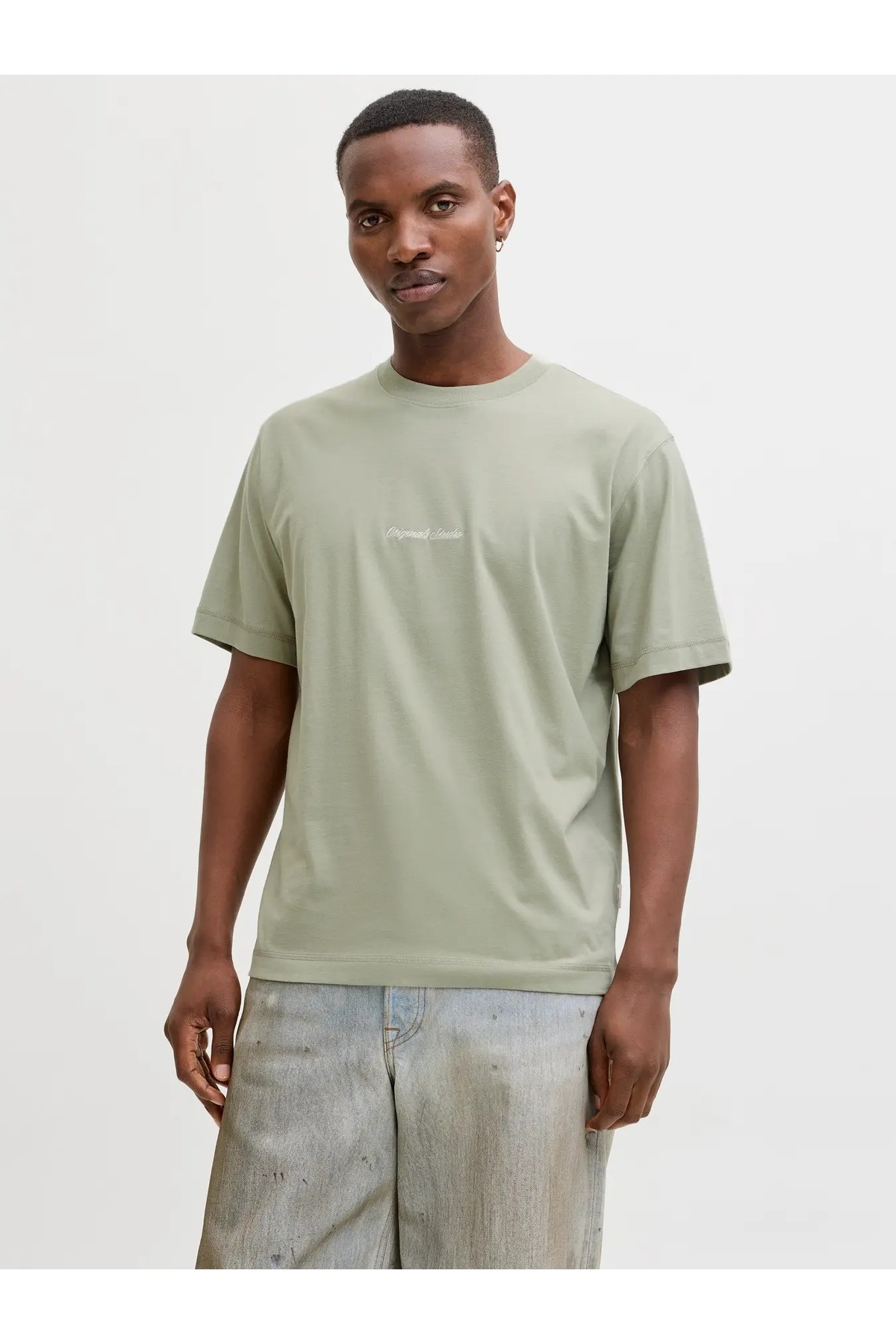تی شرت مردانه جک اند جونز مدل Jornorrebro Emb Tee Ss کد ۱۲۲۸۲۸۹۲ جک اند جونز تی شرت Jack & Jones