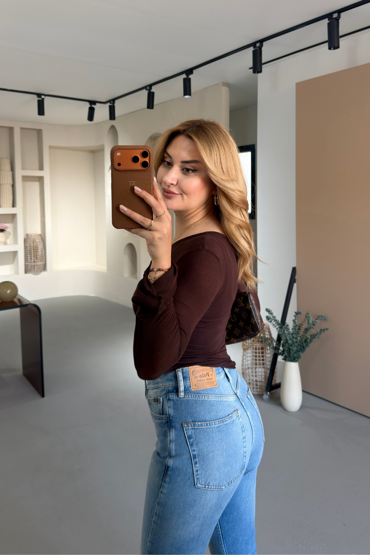 Sezgi Tekin  Premium Seri Yıkamalı Kesik Paça Mavi Jean - Görsel 3