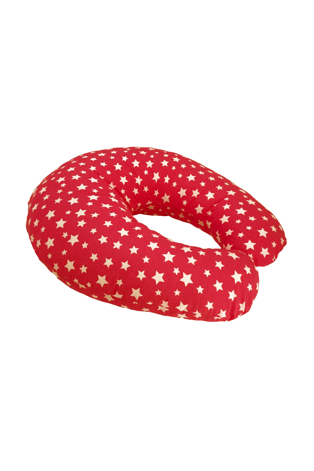 Bundeba Yenidoğan Kırmızı Emzirme Yastığı Bebek Destek Minderi Hamile Anne Bebek Emzirme Yastığı Pamuklu fotoğrafı 2 (önizleme)