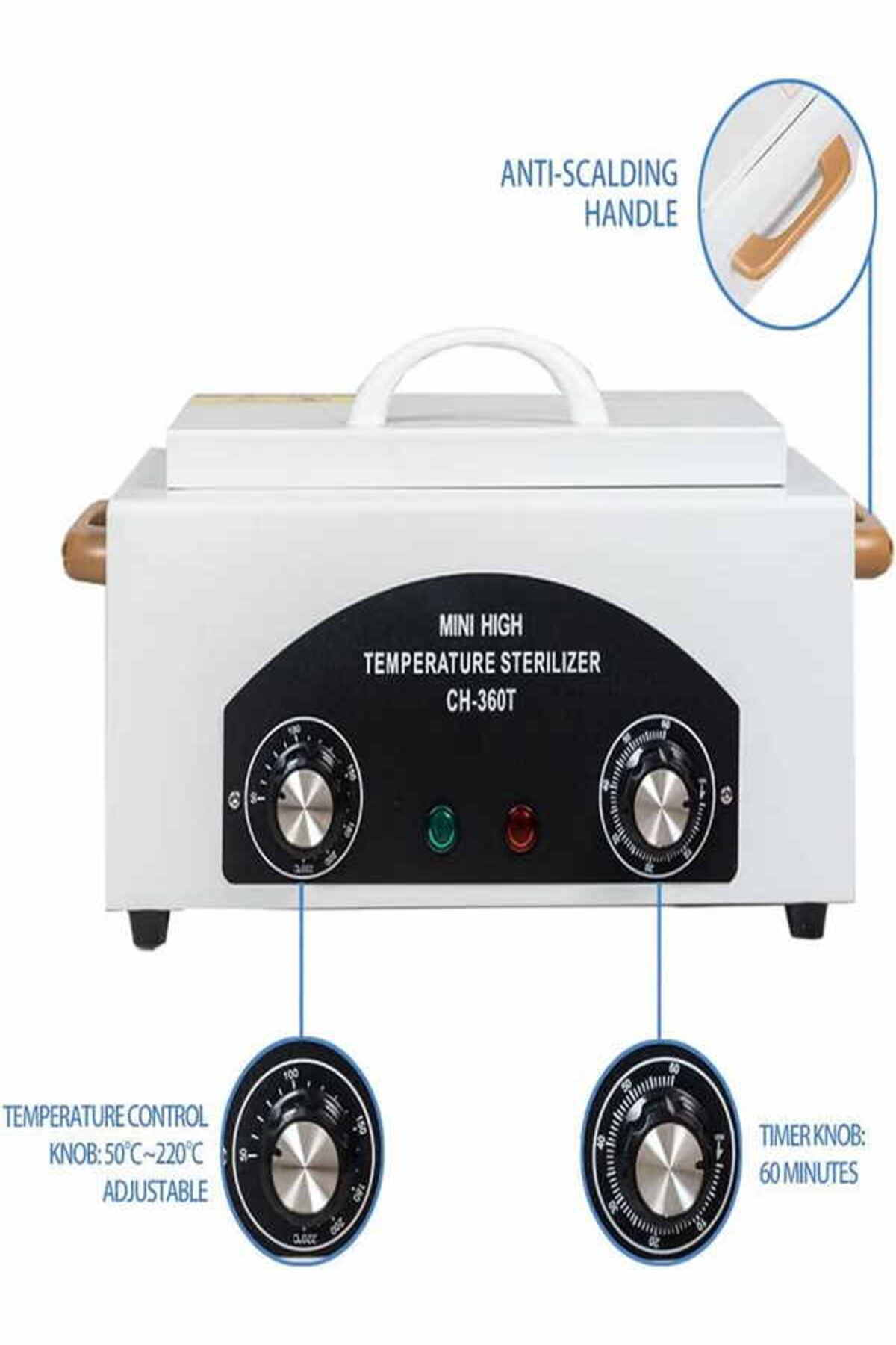 funshop Yüksek Isılı Sterilizatör Makinesi fotoğrafı 3 (önizleme)