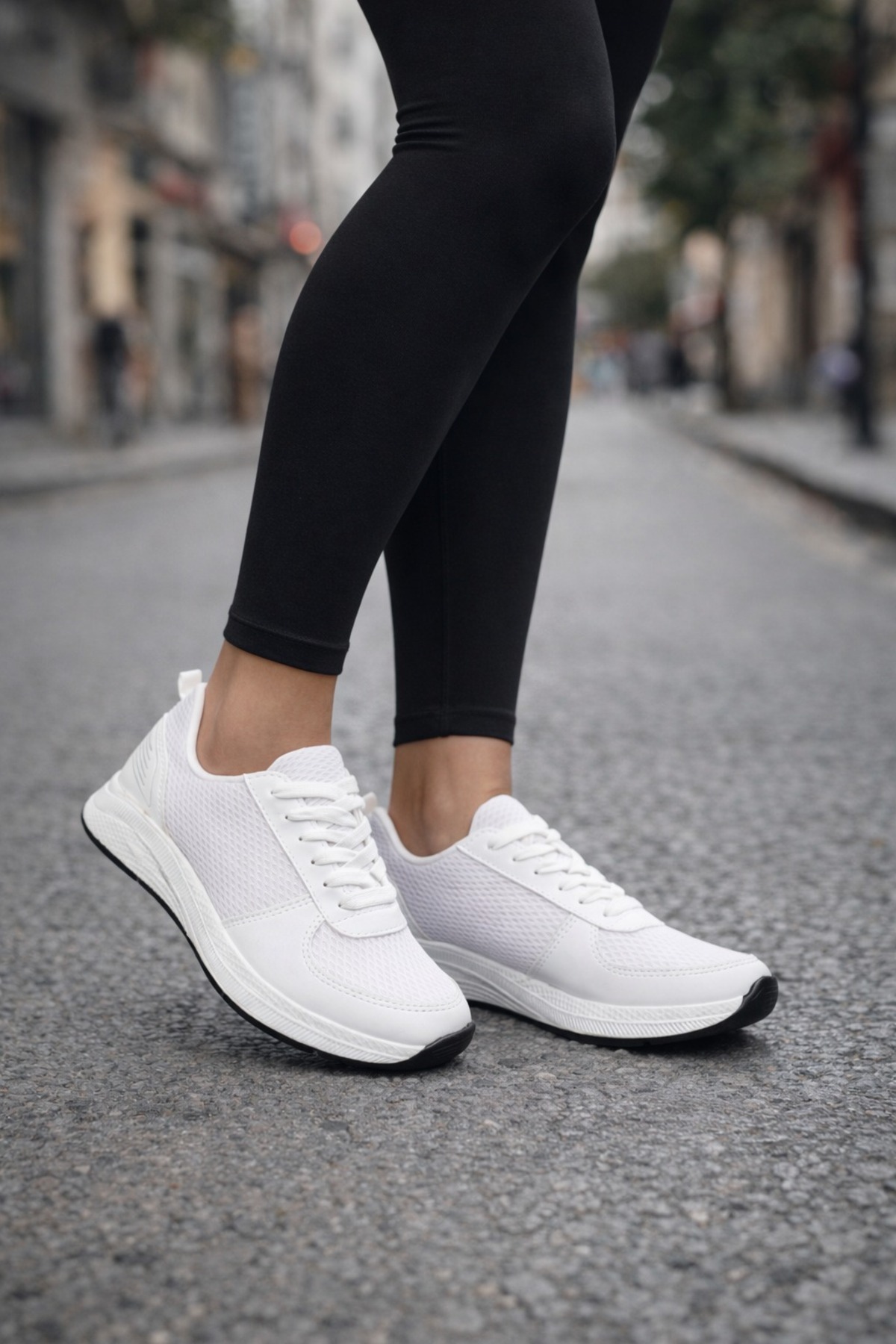 Peta Kadın Sneaker, Nefes Alan Fileli, Hafif ve Konforlu görsel 2