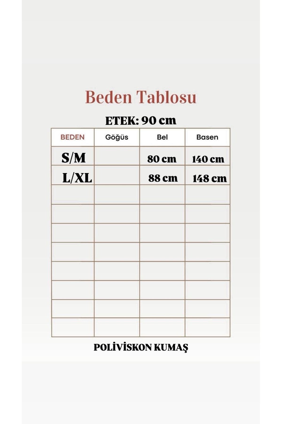 MİHRA STORE  Fayetta Kloş Daisy Etek-EK716 Açık Gri - Görsel 5