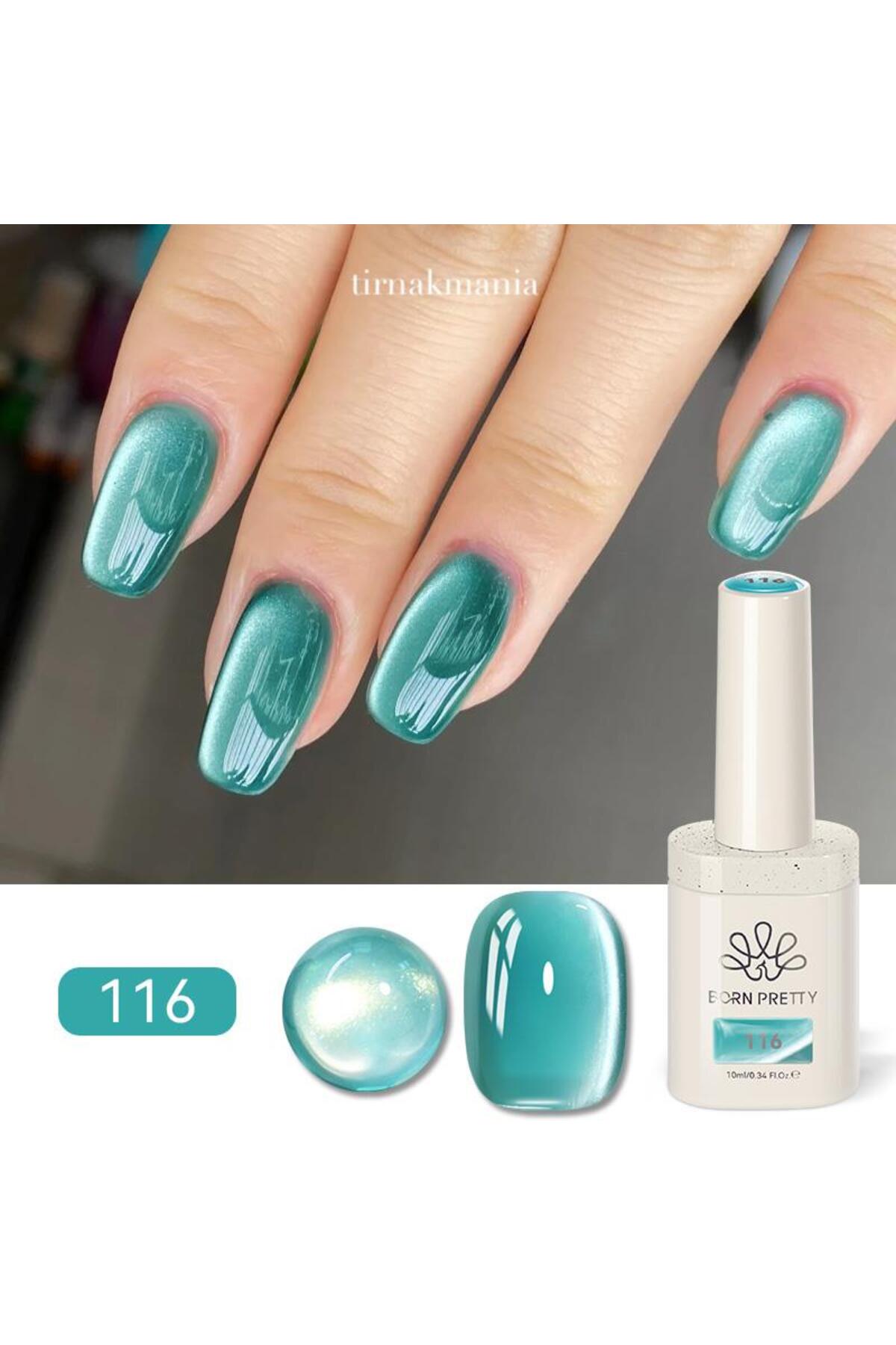 PRO TERRA 10ml HEMA / TPO Free Colorful Kedi Gözü kalıcı oje 116 (62660)