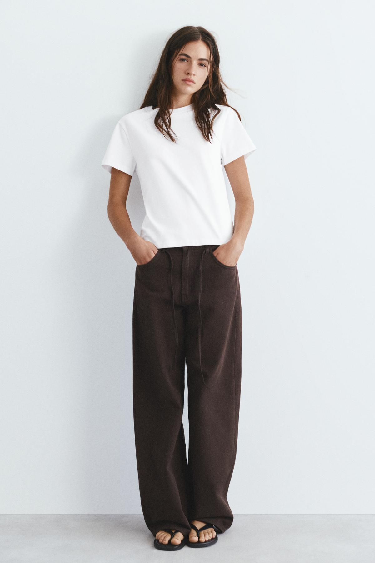 Pull & Bear  Basic kısa kollu t-shirt - Görsel 2