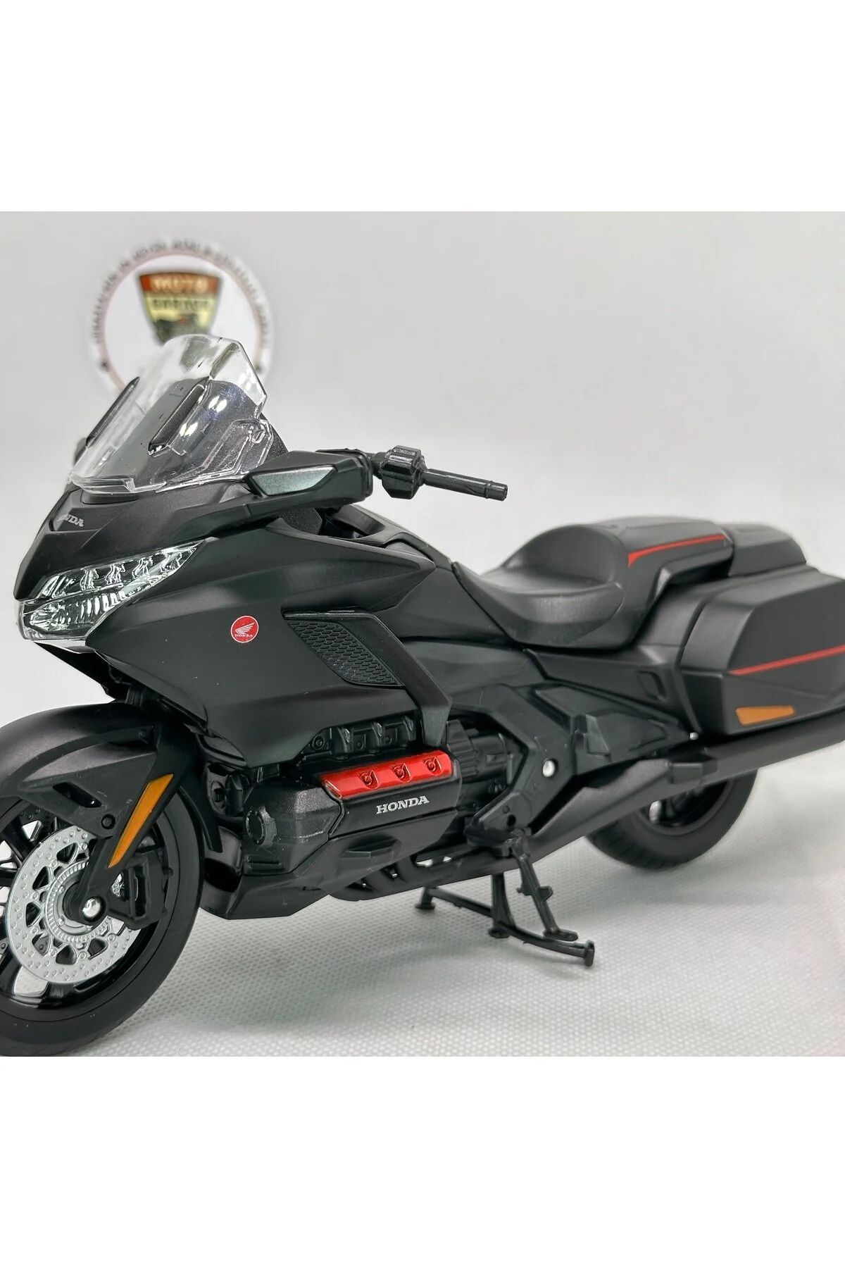 MotoGarage Honda Goldwing DCT Siyah 1:12 Diecast Motosiklet Model