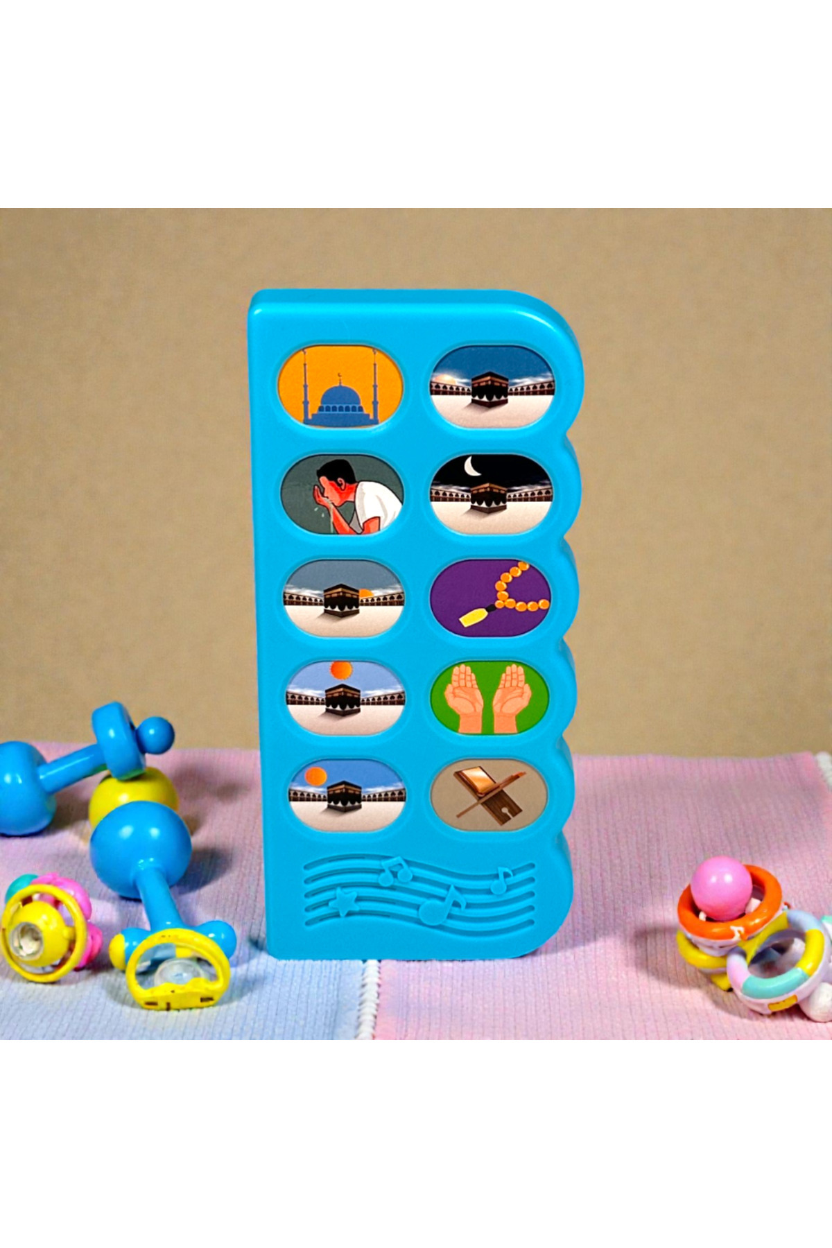 Zey-Al Sesli Namaz Öğreten Kitap | Çocuklar İçin Cihazlı ve Resimli Namaz Eğitimi fotoğrafı 2 (önizleme)