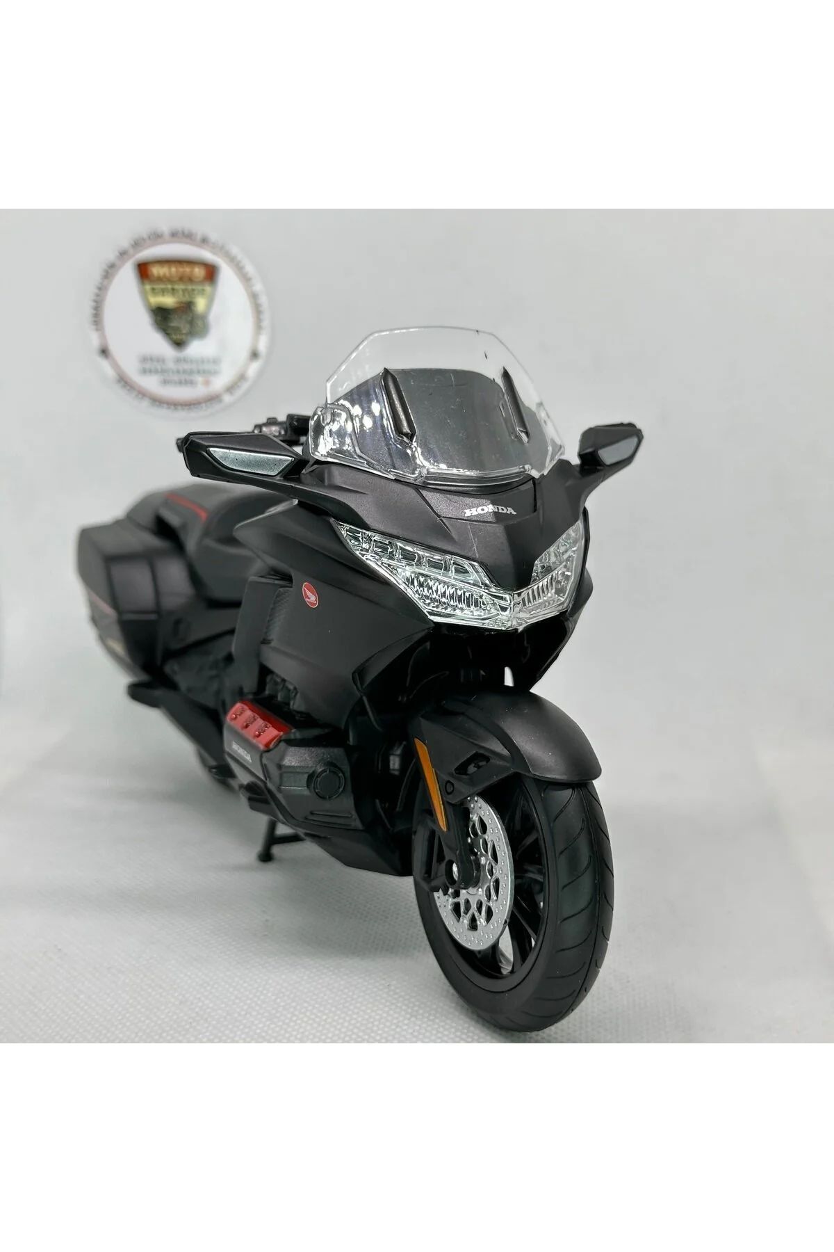 ミニチャンプス 1/12 ホンダ ゴールドウィング MotoGarage Honda Goldwing DCT Siyah 1:12 Diecast Motosiklet Model