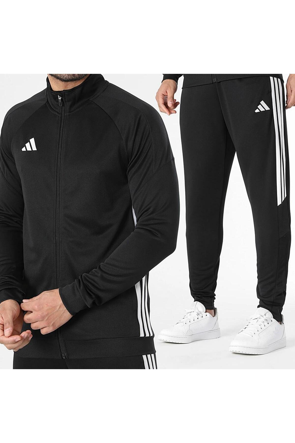 adidas KC7139 Tiro Es Ts Erkek Eşofman Takımı — مشکی