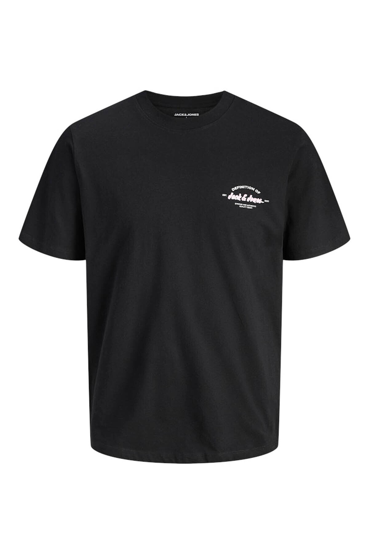 Jjbrandon Tee Ss Crew Neck Siyah Erkek T-Shirt 12288113