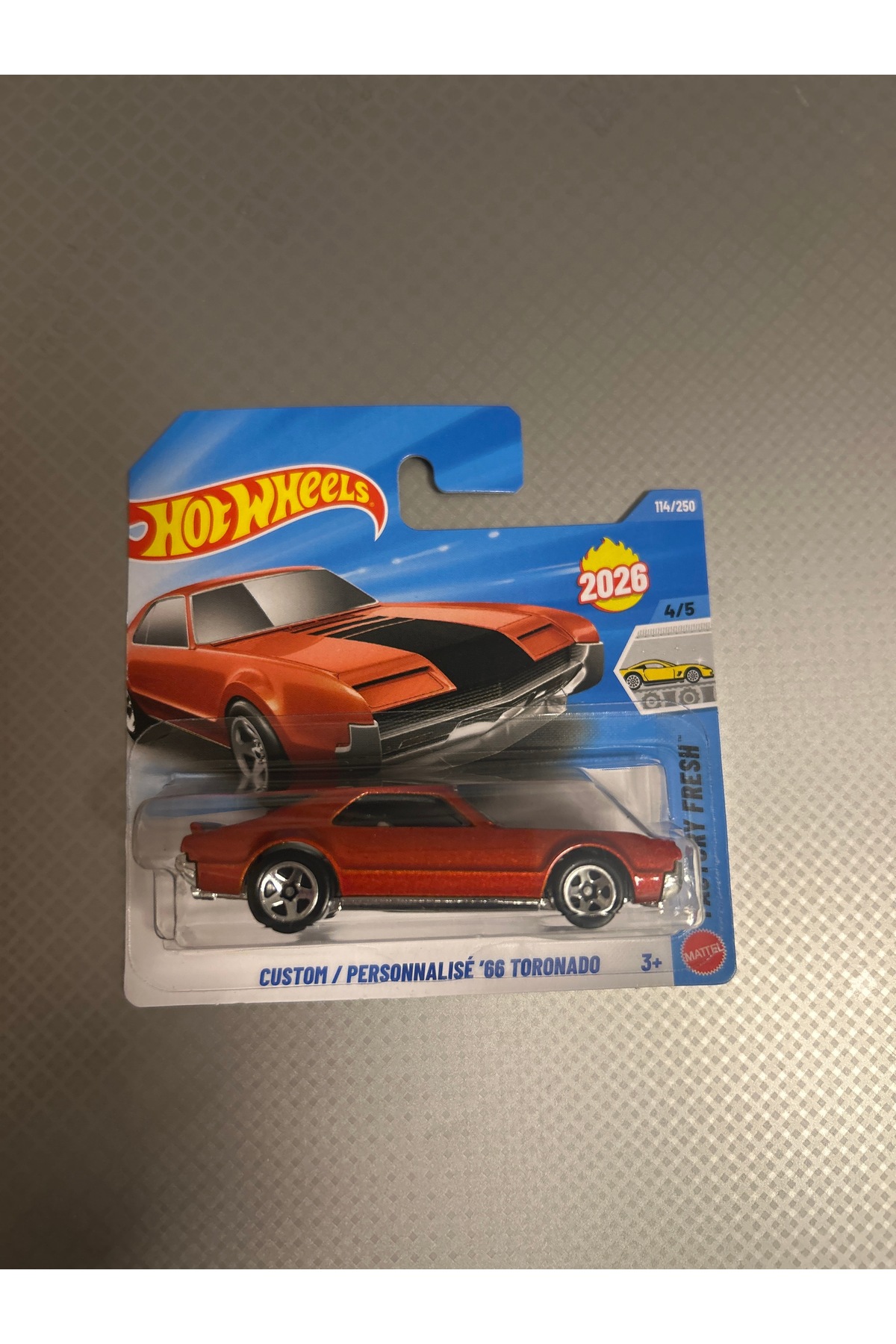 HOT WHEELS 2026 serisi custom/ Personnalise 66 TORONADO fotoğrafı 2 (önizleme)