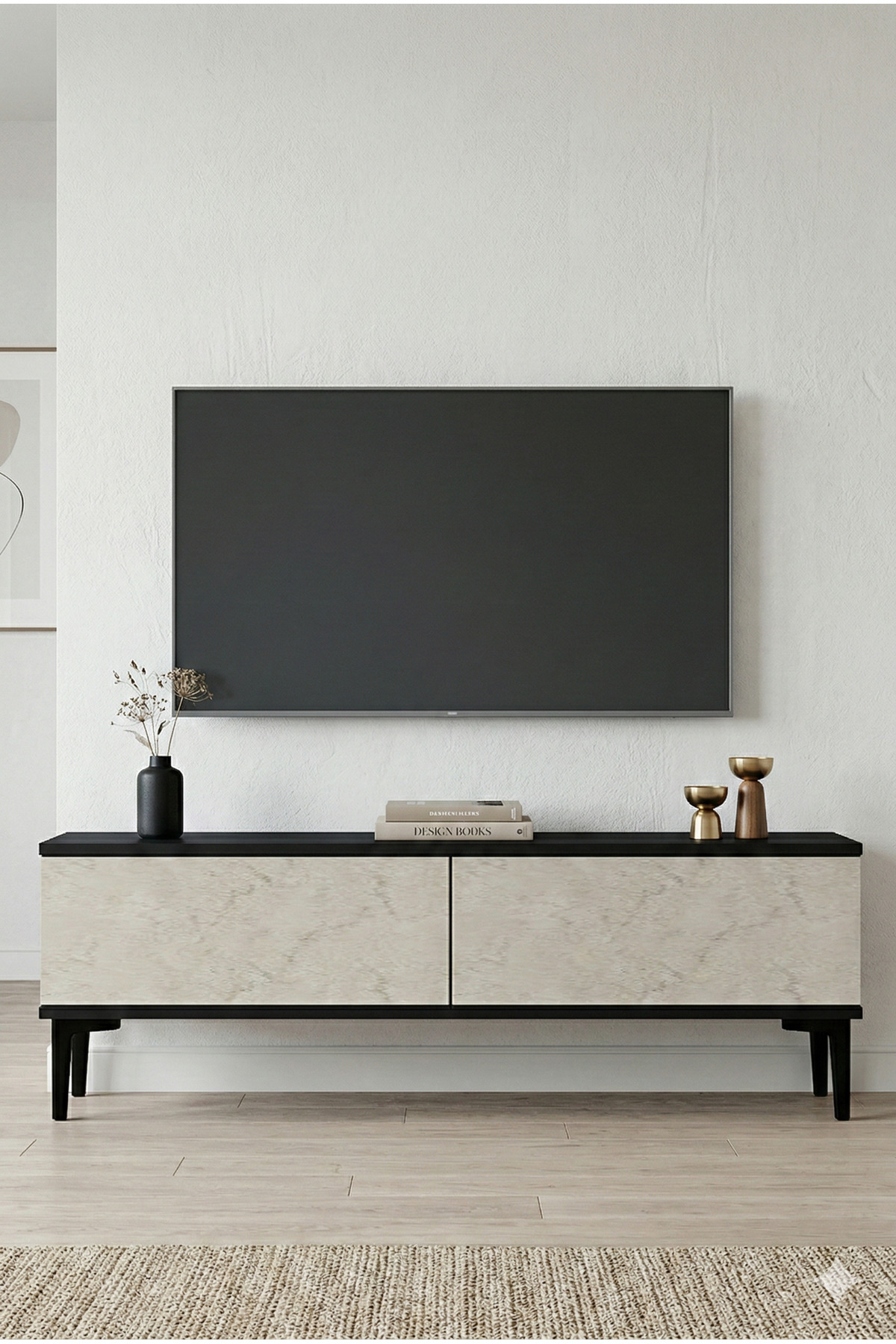 YUMEDİ DESİGN TSA1299AT - DİDEMA TV STAND , TV SEHPASI 120CM