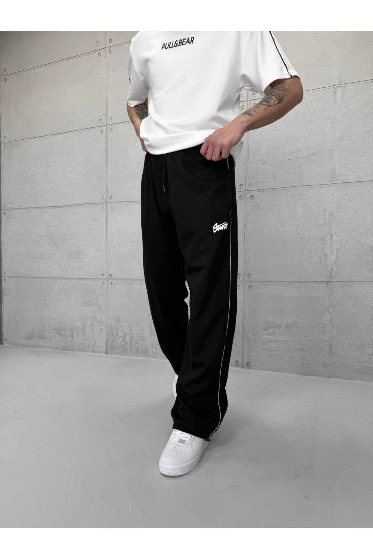 Asortix boutique  SW PREMİUM BASKI KALİTE 2 İPLİK/ŞARDONSUZ BAGGY EŞOFMAN ALT (KENDİ BEDENİNİZİ ALINIZ ,TAM KALIP) - Görsel 3