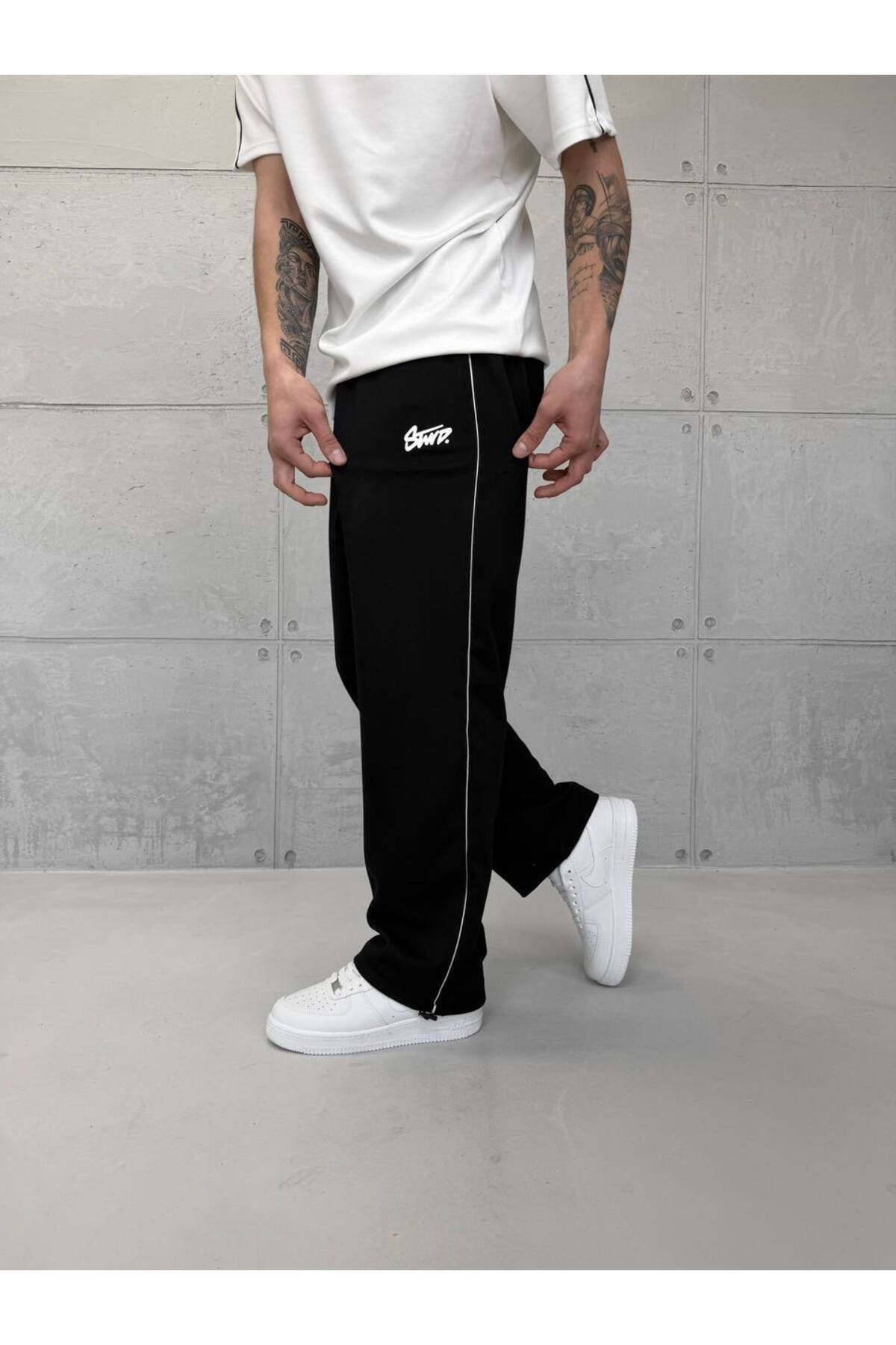 Asortix boutique  SW PREMİUM BASKI KALİTE 2 İPLİK/ŞARDONSUZ BAGGY EŞOFMAN ALT (KENDİ BEDENİNİZİ ALINIZ ,TAM KALIP)