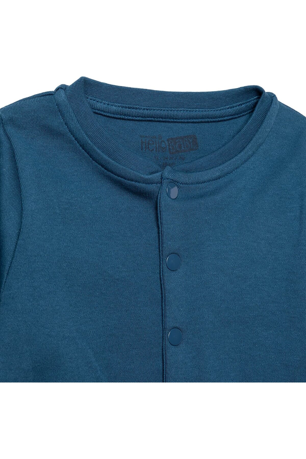 ebebek Hello Baby HelloBaby Erkek Bebek Basic Hırka Çıtçıtlı Bisiklet Yaka Uzun Kol fotoğrafı 3 (önizleme)