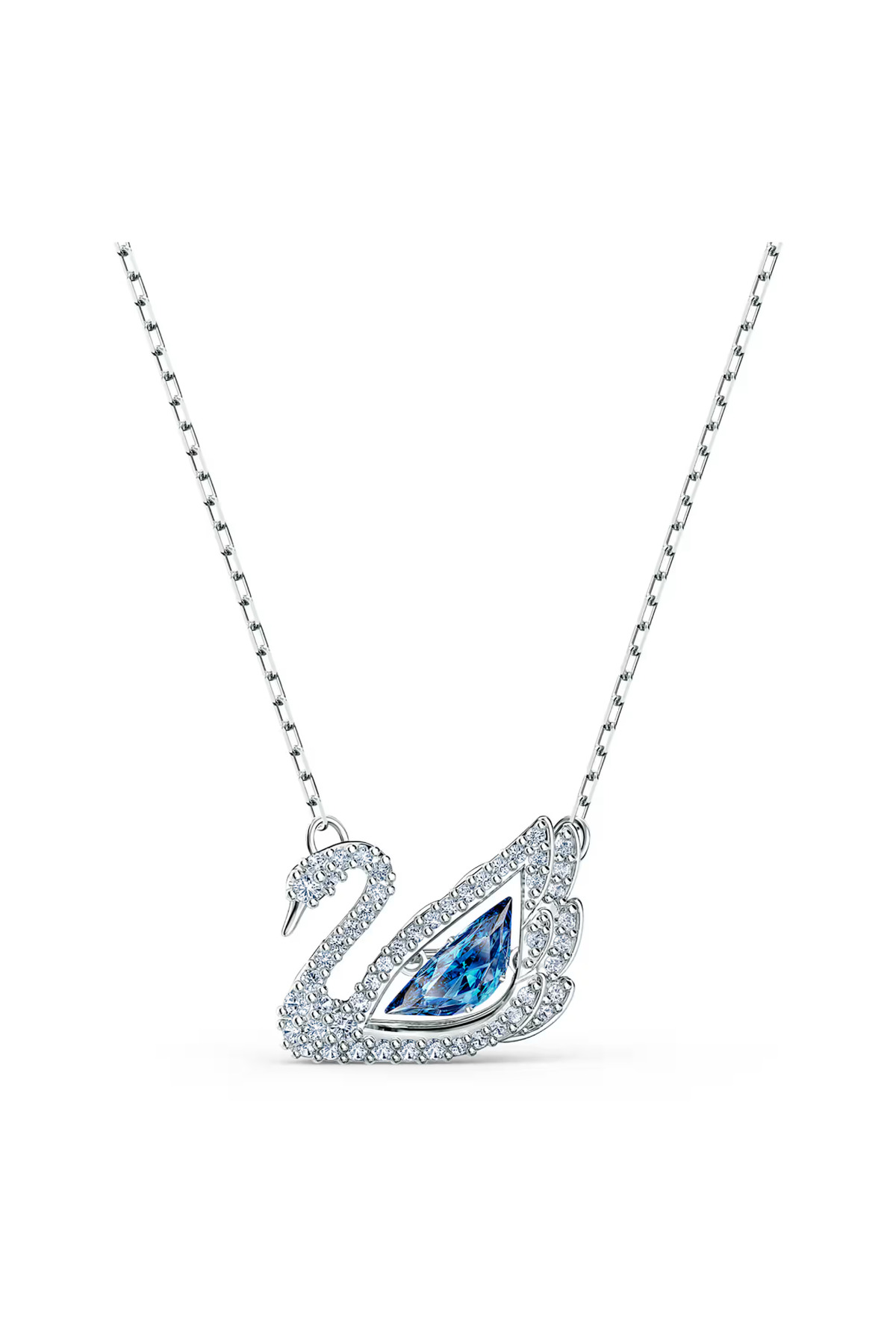 Swaroski Swan Pendant Necklace