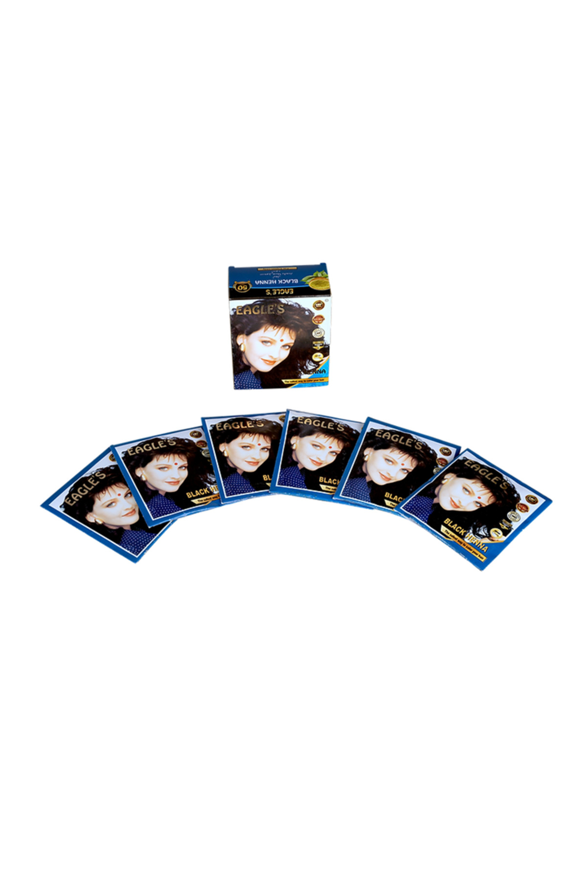 Eagles Siyah Hint Kınası 6'lı Paket Orjinal BANDROLLÜ ÜRÜN Black Henna Eagles Kına — مشکی siyahhintkınasıyeni — تصویر 5 از 6