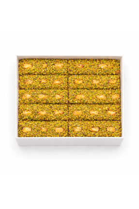 MEŞHUR HİSARÖNÜ ŞAMBALİCİSİ Antep Fıstıklı İzmir Şambali Tatlısı (1 Kg.)