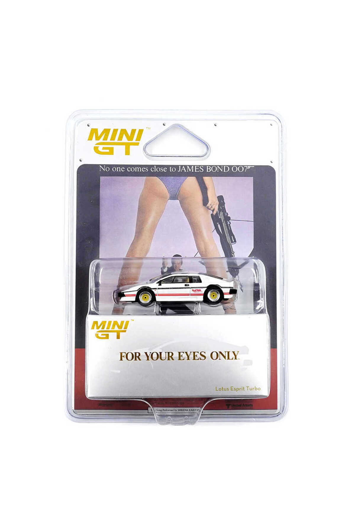 HOT WHEELS Mini GT 1/64 Lotus Esprit Turbo White 