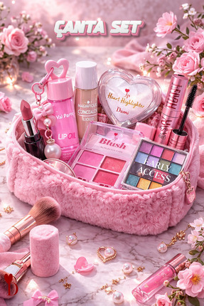 Dami Beauty 8’li Makyaj Seti – Işıltılı ve Eksiksiz Güzellik Deneyimi