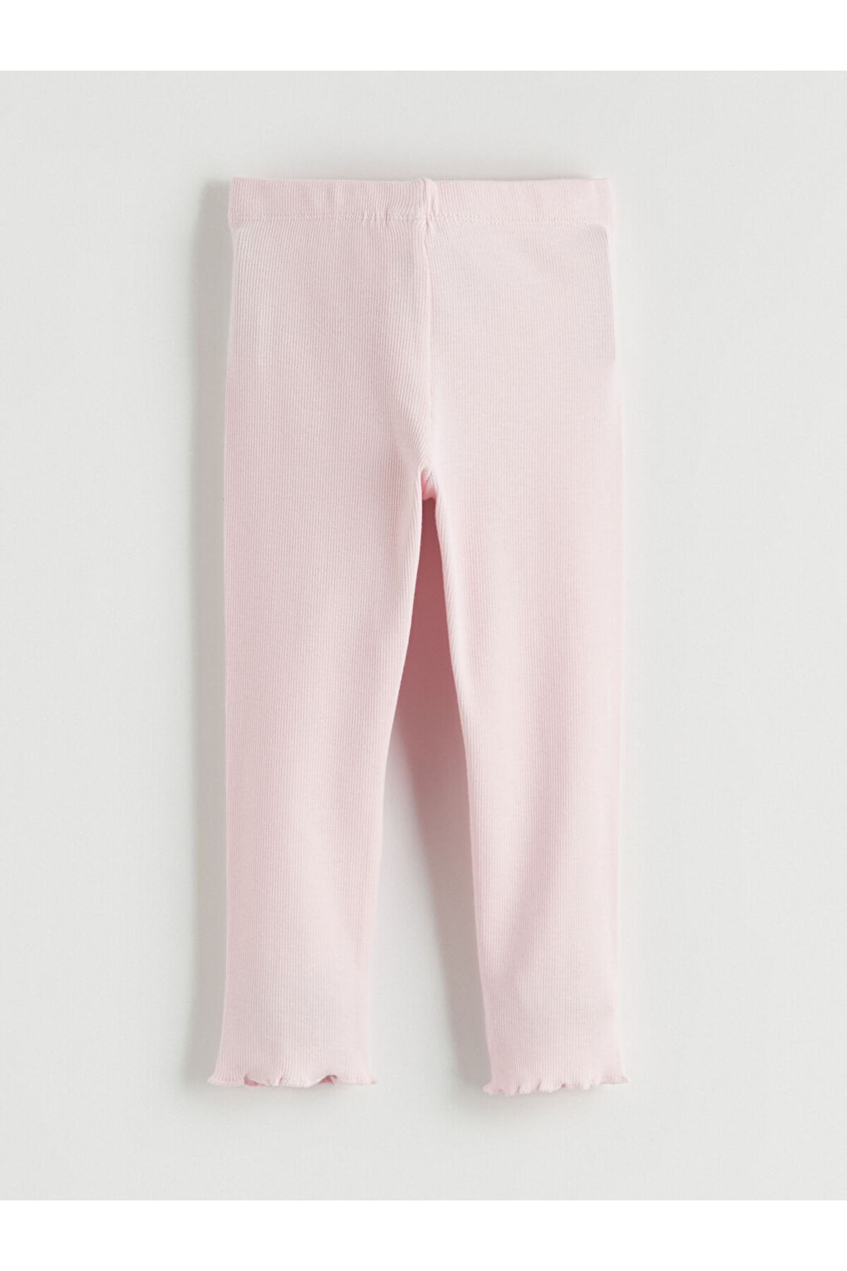 LC Waikiki Pembe Beli Lastikli Kız Çocuk Tayt 2'li fotoğrafı 7 (önizleme)