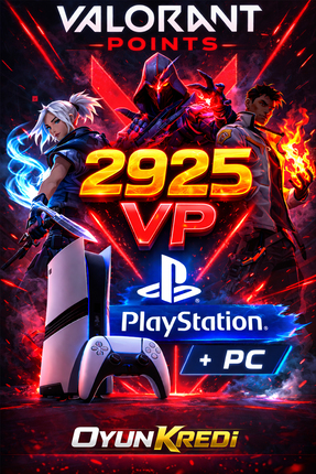 Riot Games Valorant 2925 VP | PC & PlayStation PS5