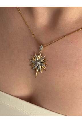 Elif Can Jewelry Çelik Stick Kutup Kolye