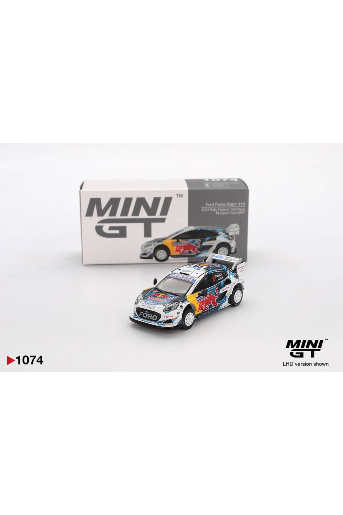 mini gt 1/64 Ford Puma Rally1 #16 M-Sport Ford WRT 2024 Rally