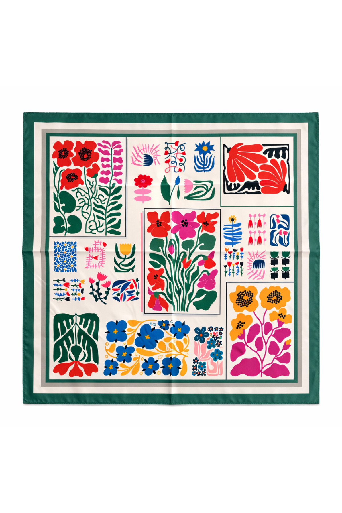Patterned Scarf Bandana 55x55cm