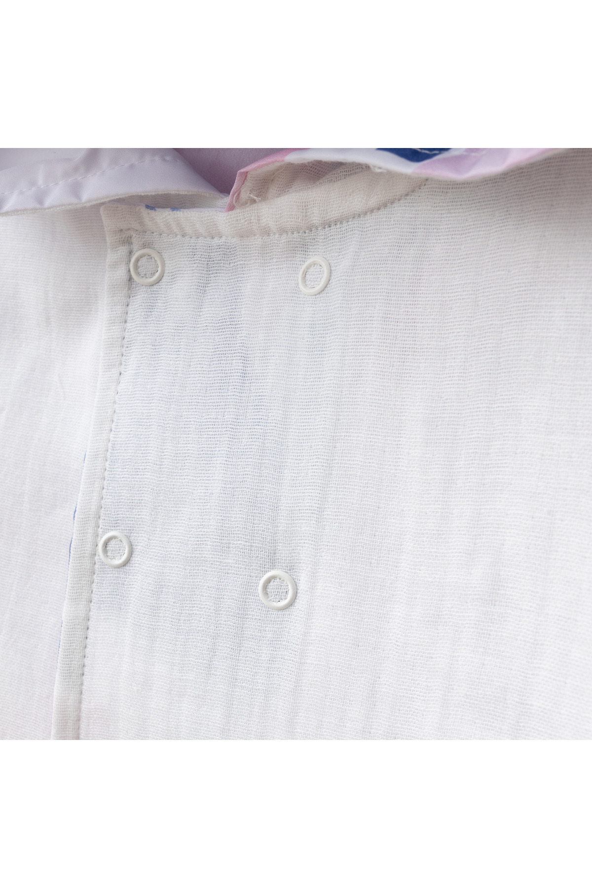 tinibud Terletmeyen Çift Taraflı Erkek Çocuk Yağmurluk 2-5 Yaş %100 Pamuk Müslin Astarlı fotoğrafı 5 (önizleme)