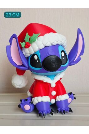 Esir3D Stitch Yılbaşı temalı Koleksiyonluk Figürü 23cm