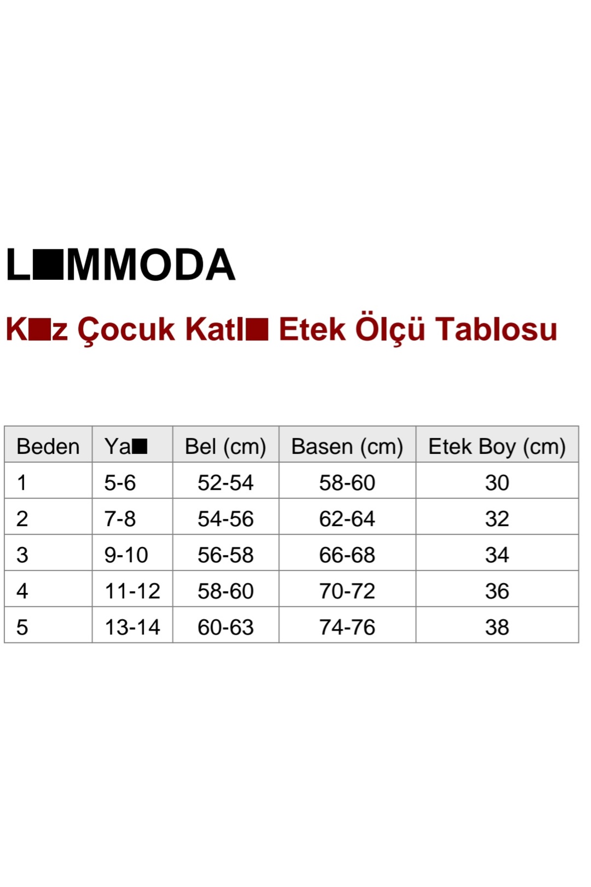 MAROVOAY  Kız çocuğu 2 katlı fırfırlı kloş etek - Görsel 3