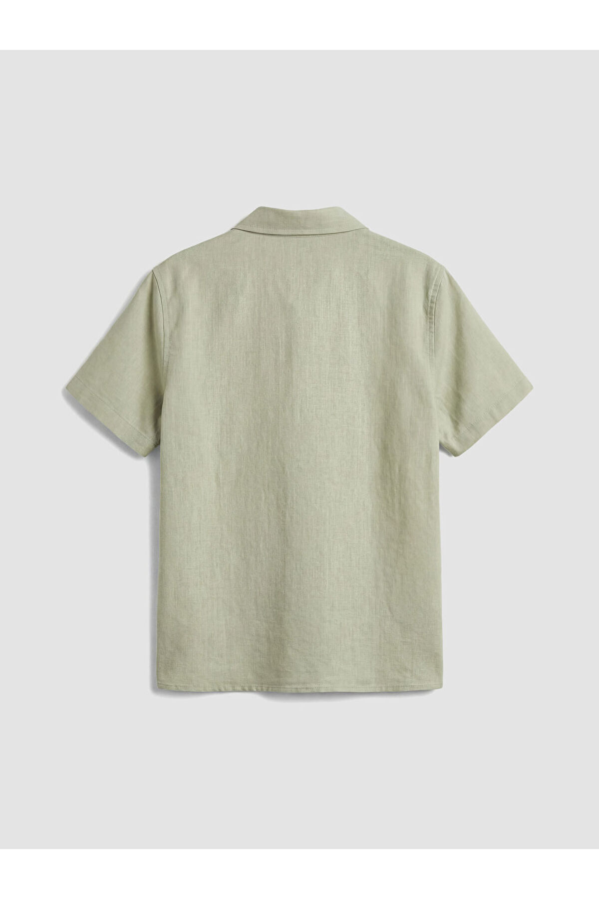 LC Waikiki LCW baby Yeşil Erkek Çocuk Kısa Kollu Poplin Gömlek fotoğrafı 2 (önizleme)